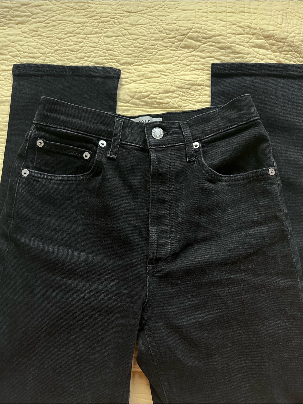 Agolde Riley Straight Jeans - Picture 2 of 6